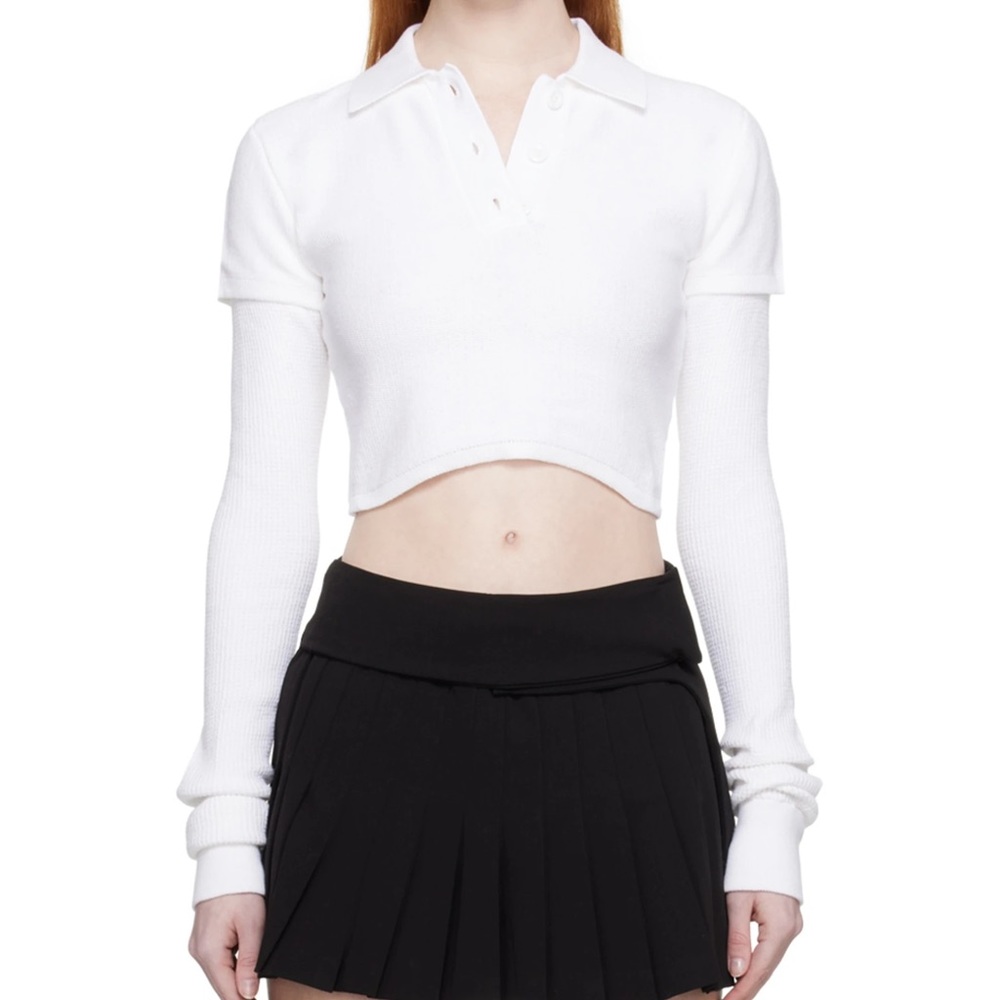GUIZIO WHITE CROP TOP